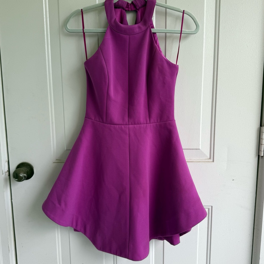 Keepsake Neoprene Dress‎ – XXS Orchid (Nasty Gal Exclusive)